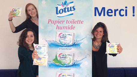 Papier toilette humide LOTUS : le papier toilette du futur !